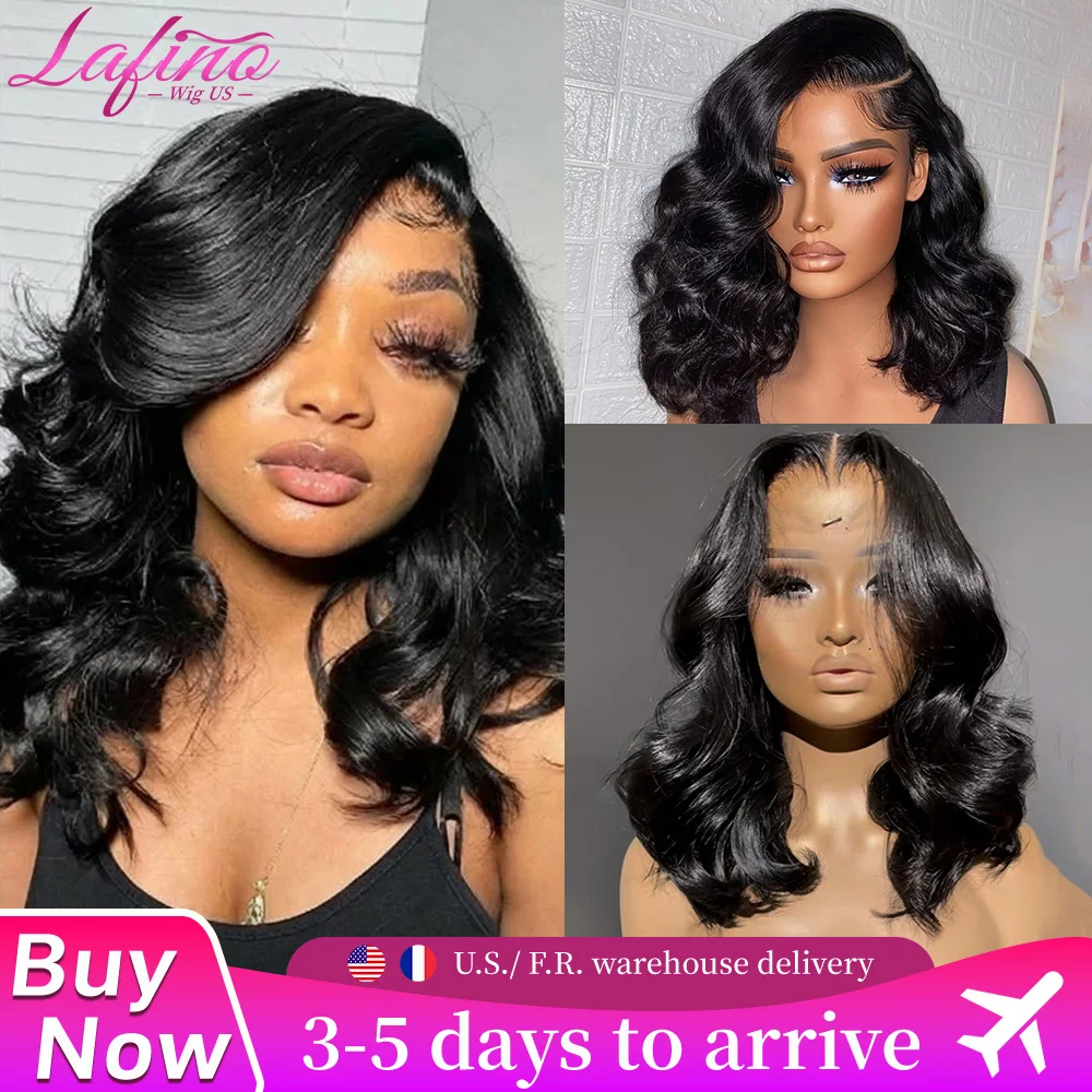 Glueless 1B Body Wave Bob Wigs 5x5 HD Transparent Lace Front Pre Plucked Human Hair Brazilian Free Part For Women Beginners
Glueless 1B Body Wave Bob Wigs 5x5 HD Transparent Lace Front Pre Plucked Human Hair Brazilian Free Part For Women Beginners