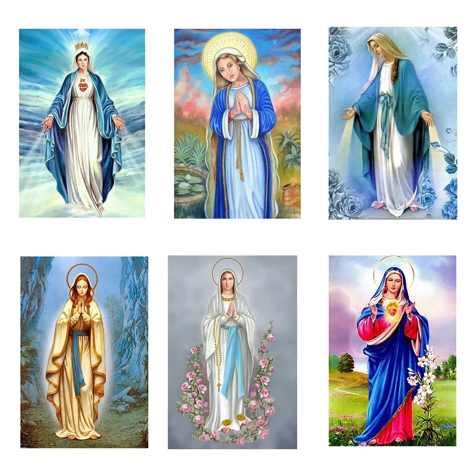 Diamond Embroidery 5DDIY Diamond Painting Religious Virgin Mary Full Square Picture Cross Stitch Mosaic Painting Home Decoration
Diamond Embroidery 5DDIY Diamond Painting Religious Virgin Mary Full Square Picture Cross Stitch Mosaic Painting Home Decoration