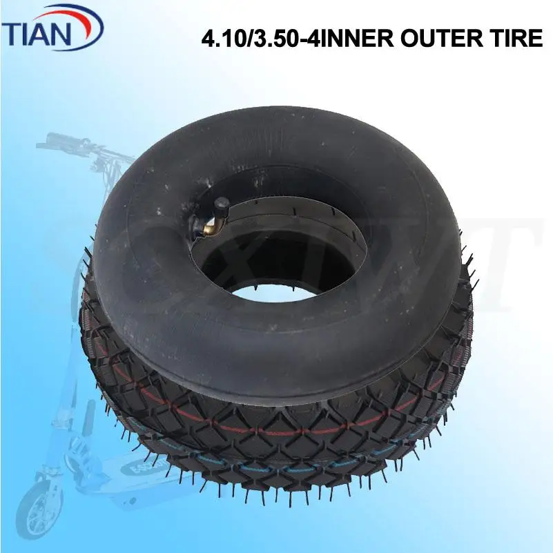 Tire Trolley tyre New 410/350-4 tire 4.10/3.50-4 high quality tyre inner tube for electric scooter
Tire Trolley tyre New 410/350-4 tire 4.10/3.50-4 high quality tyre inner tube for electric scooter