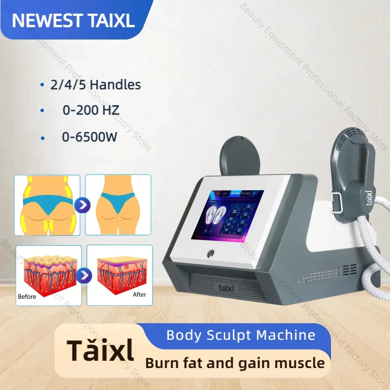 EMS Новая машина для скульптуры RF TAIXL Массажер для скульптуры тела для похудения Электромагнитное устройство для стимуляции мышц для похудения
EMS Новая машина для скульптуры RF TAIXL Массажер для скульптуры тела для похудения Электромагнитное устройство для стимуляции мышц для похудения