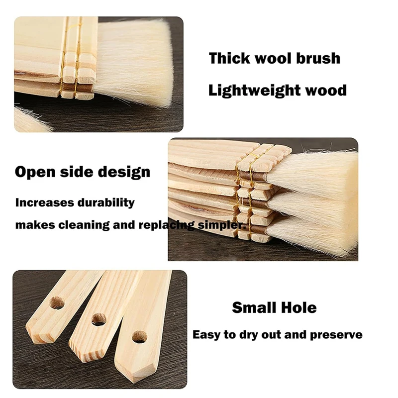 20Pcs Pottery Glaze Brushes Kit,For Pottery Art Paintbrush Tool Brushes For Watercolor Painting Students Kids Adults
20Pcs Pottery Glaze Brushes Kit,For Pottery Art Paintbrush Tool Brushes For Watercolor Painting Students Kids Adults