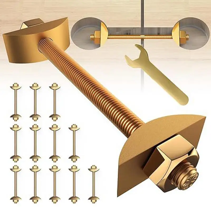 Counter Connector Bolts M8x100mm Furniture Fastening Kit 12x Hardware Nut Bolt Assortment Metal Connecting Fittings For Butcher
Counter Connector Bolts M8x100mm Furniture Fastening Kit 12x Hardware Nut Bolt Assortment Metal Connecting Fittings For Butcher