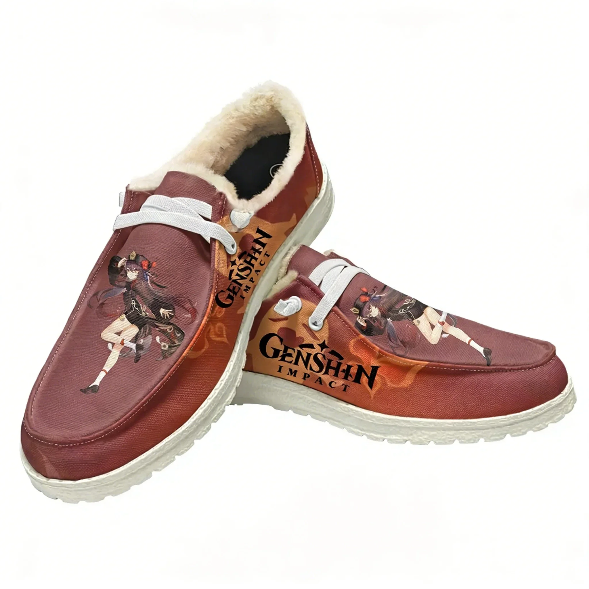 Genshin Walnut Flat Shoe Mens Womens Warm Casual Shoes Indoor Outdoor Light Durable Comfortable Couple Shoe Customized Shoes
Genshin Walnut Flat Shoe Mens Womens Warm Casual Shoes Indoor Outdoor Light Durable Comfortable Couple Shoe Customized Shoes