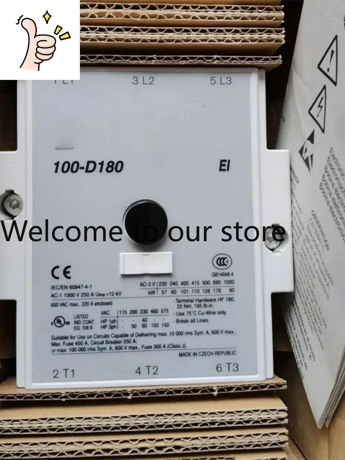 2025 Contactor 100-D180EA11 100-180EA00
2025 Contactor 100-D180EA11 100-180EA00
