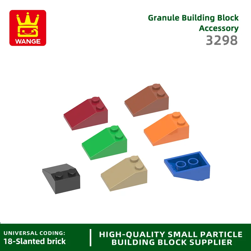 20 Pcs/lot 2x3 Slope Building Block Moc Color Roof Accessories Compatible with 3298 Brick DIY Children's Toy Assembly Gift Box
20 Pcs/lot 2x3 Slope Building Block Moc Color Roof Accessories Compatible with 3298 Brick DIY Children's Toy Assembly Gift Box