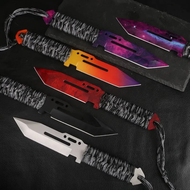 Wilderness exploration High hardness Self Defense Military Tactical Straight knife Outdoor Portable Camping Hunting Pocketknives
Wilderness exploration High hardness Self Defense Military Tactical Straight knife Outdoor Portable Camping Hunting Pocketknives