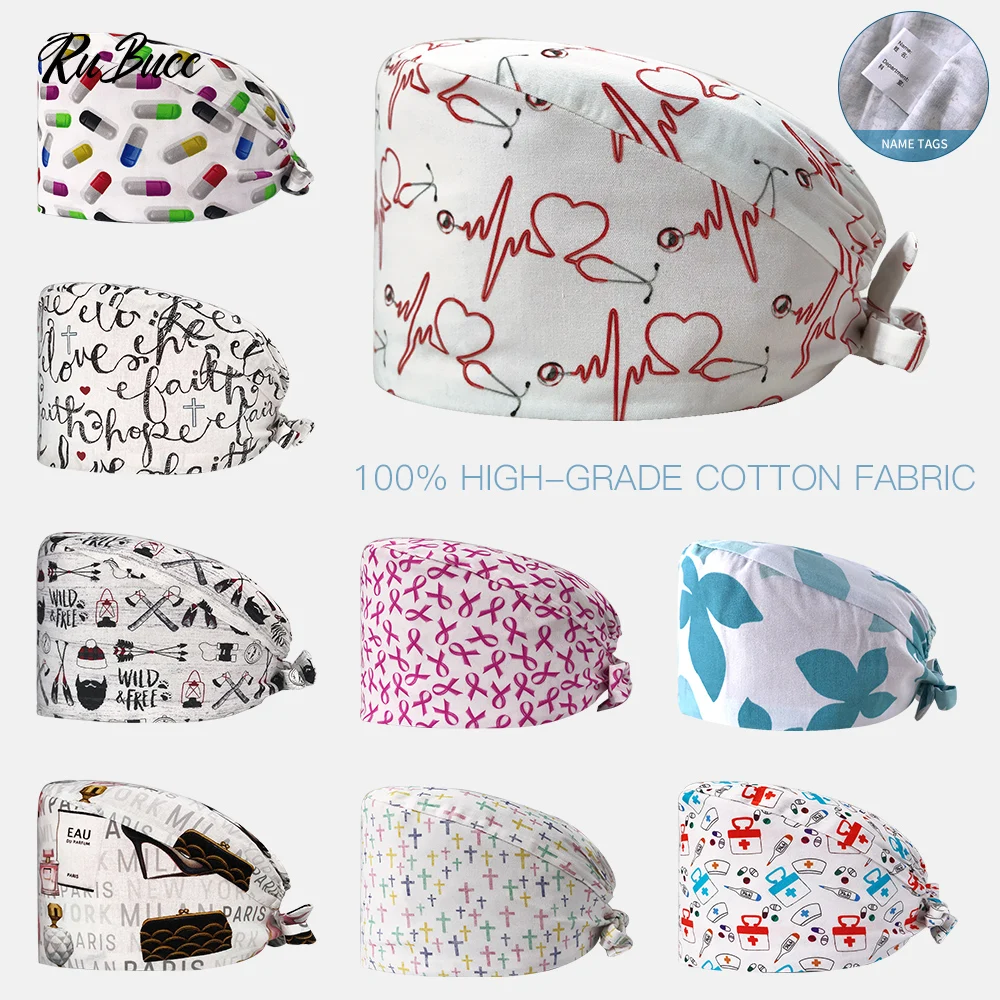 Cartoon Print Medical Caps Unisex Surgery Scrubs Caps Breathable Clinical Working Hats 100%Cotton Surgery Nursing Caps Wholesale
Cartoon Print Medical Caps Unisex Surgery Scrubs Caps Breathable Clinical Working Hats 100%Cotton Surgery Nursing Caps Wholesale