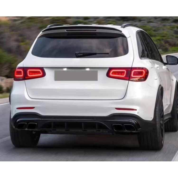 For GLC W253 Auto Parts X253 Upgrade GLC63S Style Gloss Black Rear Bumper Lip Four Outlet Tailpipe Rear Lip
For GLC W253 Auto Parts X253 Upgrade GLC63S Style Gloss Black Rear Bumper Lip Four Outlet Tailpipe Rear Lip