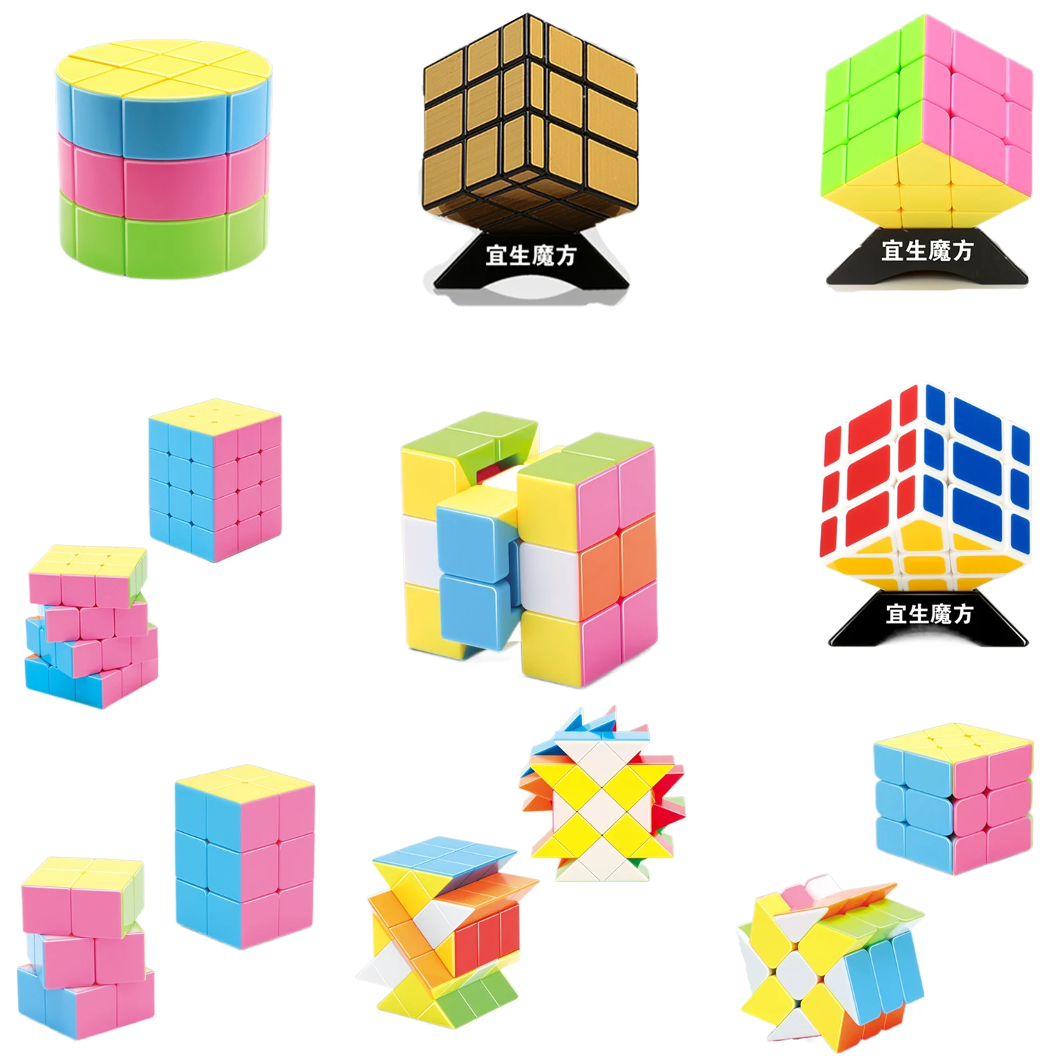 Игрушки-головоломки Yisheng Magic Cube 3x3x4 и 2x3x3 и 2x2x3 золото, серебро, зеркальный цилиндр, ось ветряной мельницы, скоростной куб Fisher для детей и взрослых
Игрушки-головоломки Yisheng Magic Cube 3x3x4 и 2x3x3 и 2x2x3 золото, серебро, зеркальный цилиндр, ось ветряной мельницы, скоростной куб Fisher для детей и взрослых