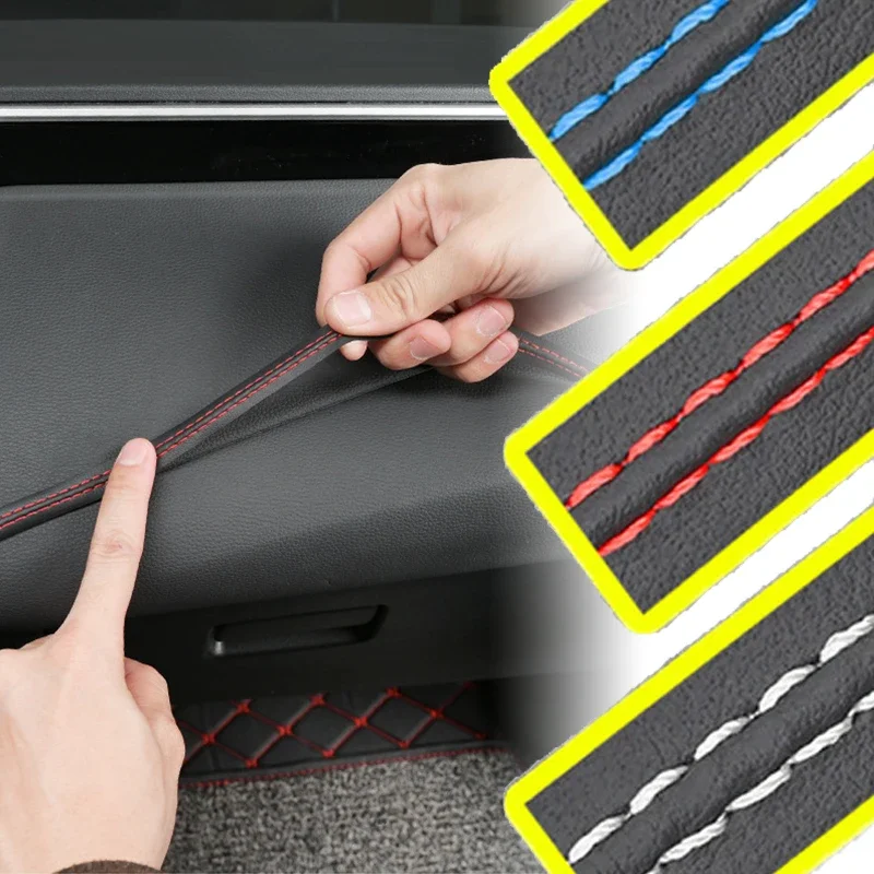 Leather Car Self-adhesive Moulding Trim Car Interior Dashboard Decoration Line DIY Braid Strip Car Style Decoration Accessories
Leather Car Self-adhesive Moulding Trim Car Interior Dashboard Decoration Line DIY Braid Strip Car Style Decoration Accessories
