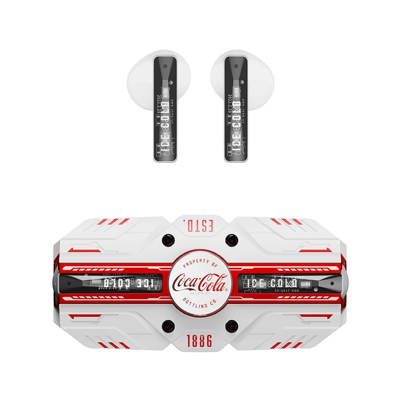 Coca-Cola Air Pro True Wireless Bluetooth Earphones Headphones HiFi Sound Low Latency Noise Reduction Earbuds for IPhone Android
Coca-Cola Air Pro True Wireless Bluetooth Earphones Headphones HiFi Sound Low Latency Noise Reduction Earbuds for IPhone Android