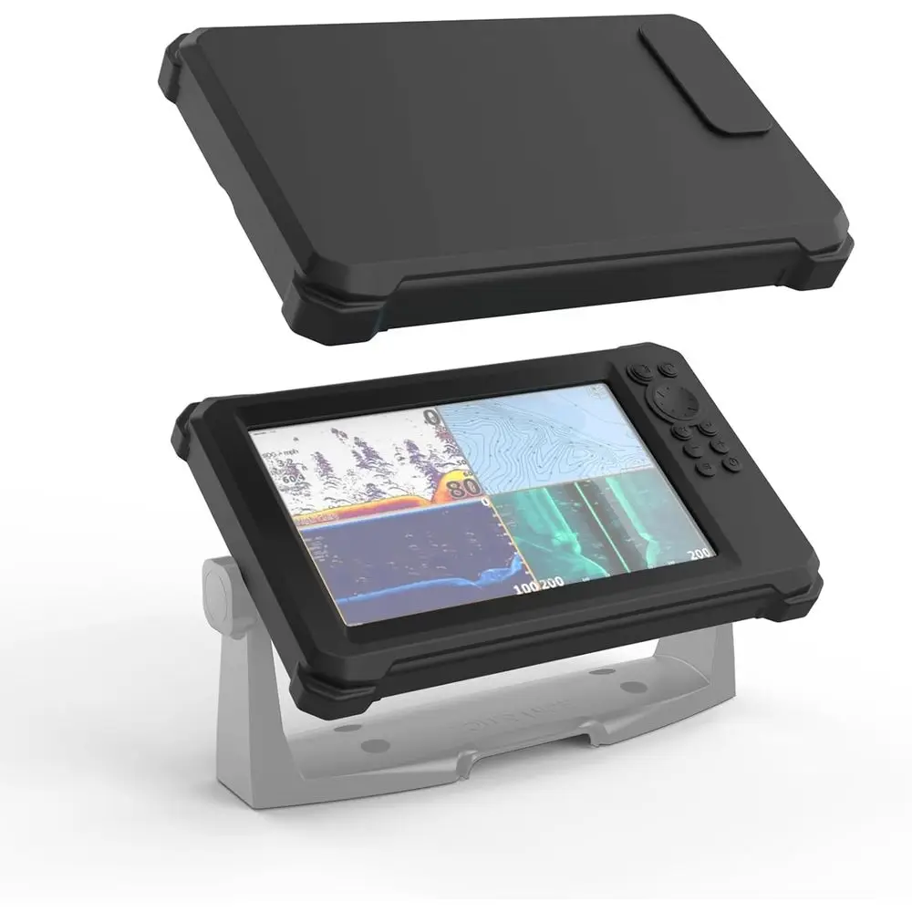 Силиконовый защитный чехол для эхолота Lowrance Eagle 9 и Eagle Eye 9, черный
Силиконовый защитный чехол для эхолота Lowrance Eagle 9 и Eagle Eye 9, черный