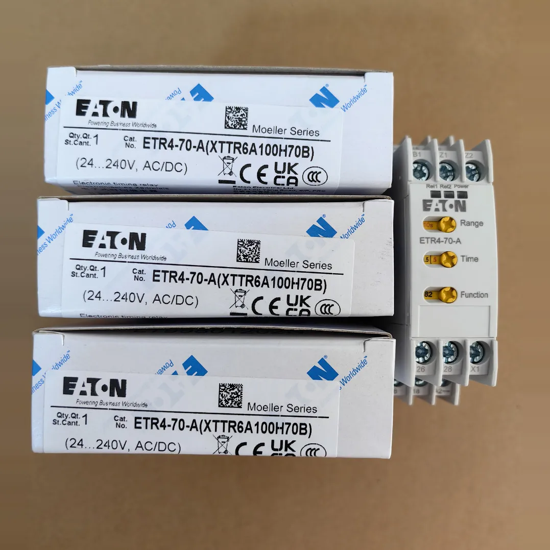 Eaton Muller ETR4-70-A High Performance Time Relay EATON Original 1PCS
Eaton Muller ETR4-70-A High Performance Time Relay EATON Original 1PCS
