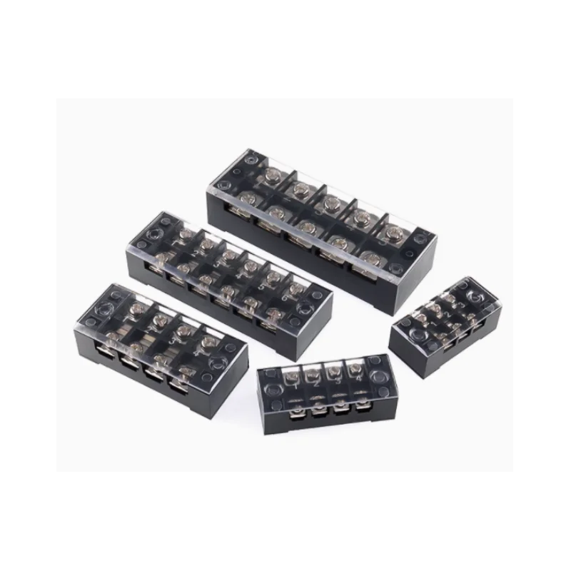 TB1512/2503/4510 Terminal Box for Electrical Wires 15/25/45A Wire Connectors Fixed Terminal Strip Copper
TB1512/2503/4510 Terminal Box for Electrical Wires 15/25/45A Wire Connectors Fixed Terminal Strip Copper