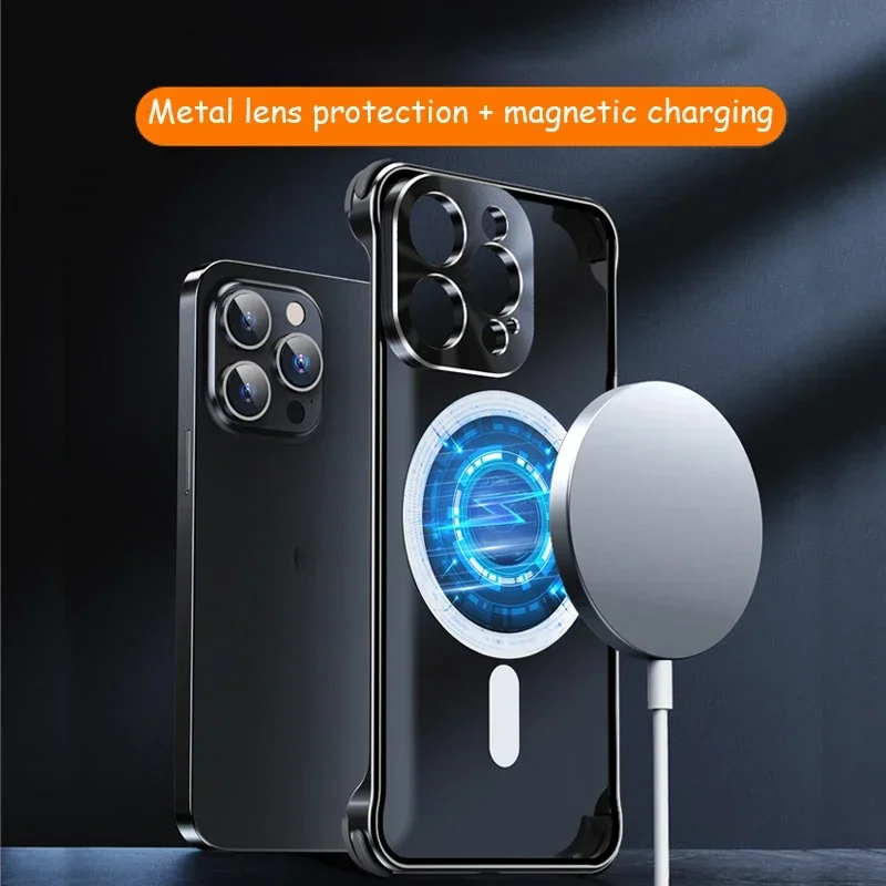 Eary для iPhone 14 Pro max, чехол для телефона с подставкой, магнитная Безрамная металлическая защита от падения с Magsafe iPhone 14 Pro, чехол для телефона
Eary для iPhone 14 Pro max, чехол для телефона с подставкой, магнитная Безрамная металлическая защита от падения с Magsafe iPhone 14 Pro, чехол для телефона