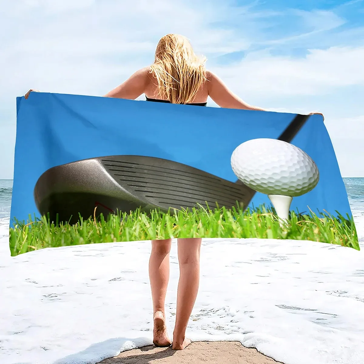 Sport Ball Golf Beach Towels,Golf Bathroom Towel Soft Highly Absorbent Small Bath Towel for Hand Face Gym Spa Home Decorative
Sport Ball Golf Beach Towels,Golf Bathroom Towel Soft Highly Absorbent Small Bath Towel for Hand Face Gym Spa Home Decorative