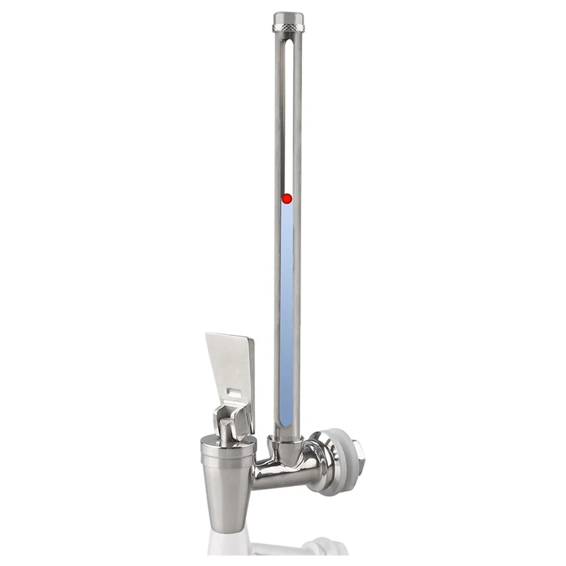 Sight Glass Spigot 10 Inch Stainless Steel Spigot With Clear View Water Level Compatible For Berkey And Waterdrop
Sight Glass Spigot 10 Inch Stainless Steel Spigot With Clear View Water Level Compatible For Berkey And Waterdrop