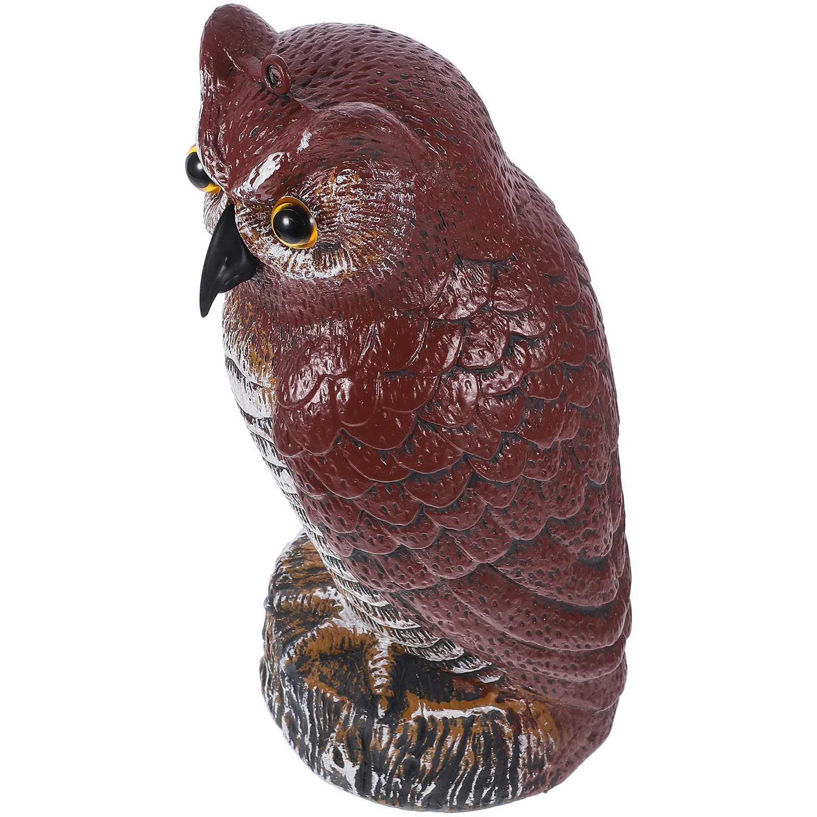 Realistic Plastic Owl 28x12x14cm Red Brown Small Garden Decor Bird Deterrents Outdoor Statue Lawn naments decoy owl vivid
Realistic Plastic Owl 28x12x14cm Red Brown Small Garden Decor Bird Deterrents Outdoor Statue Lawn naments decoy owl vivid