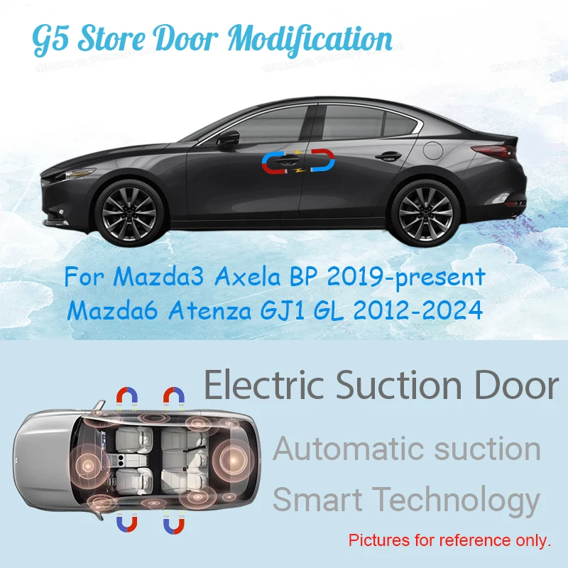 For Mazda3 Axela BP Mazda6 Atenza GJ1 GL Car Electric Suction Door Power-assisted Closing Automatic Door Soft-close Function
For Mazda3 Axela BP Mazda6 Atenza GJ1 GL Car Electric Suction Door Power-assisted Closing Automatic Door Soft-close Function