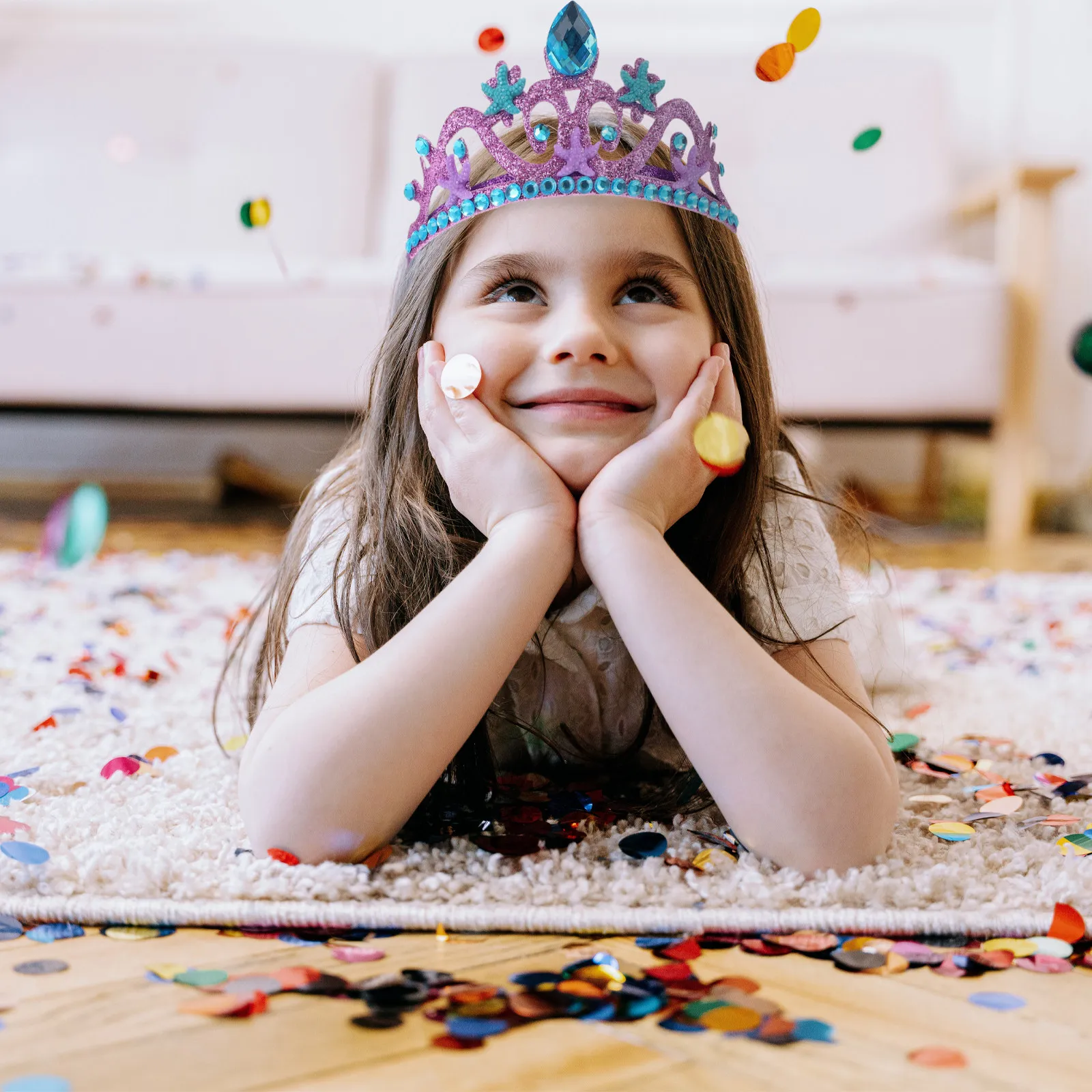 2Pcs Girl Crown Headdress Seastar Hair Hoops Birthday Party Ocean Themed Decorative Kids Tiara Unique Little Girl Headband Prop
2Pcs Girl Crown Headdress Seastar Hair Hoops Birthday Party Ocean Themed Decorative Kids Tiara Unique Little Girl Headband Prop
