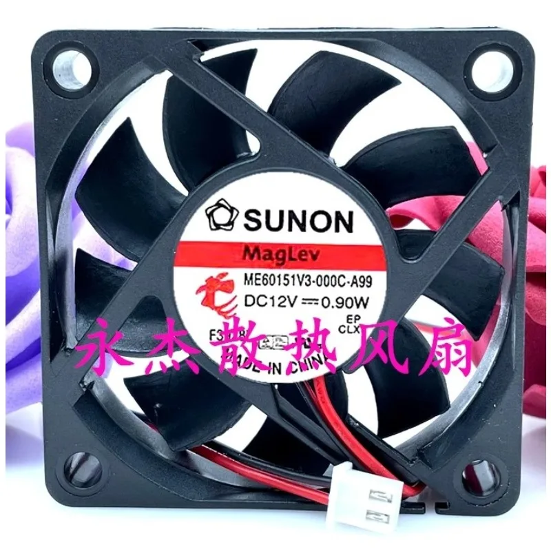 Новый охлаждающий вентилятор для SUNON ME60151V3-000C-A99, 12 В, 0,9 Вт, охлаждающий вентилятор 60*60*15 мм
Новый охлаждающий вентилятор для SUNON ME60151V3-000C-A99, 12 В, 0,9 Вт, охлаждающий вентилятор 60*60*15 мм