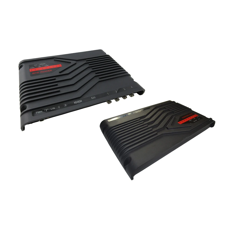 4 ports TNC Antenna R2000 UHF RFID Fixed Reader 860-928Mhz 30dBm reading range up to 12 meters
4 ports TNC Antenna R2000 UHF RFID Fixed Reader 860-928Mhz 30dBm reading range up to 12 meters