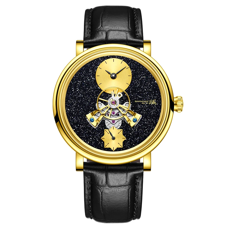 Shanghai Tourbillon Watch Sky Dome 43mm SeriesCentral Flywheel Dial Sapphire Men Mechanical Watch Automatic Mechanical Watch F28
Shanghai Tourbillon Watch Sky Dome 43mm SeriesCentral Flywheel Dial Sapphire Men Mechanical Watch Automatic Mechanical Watch F28