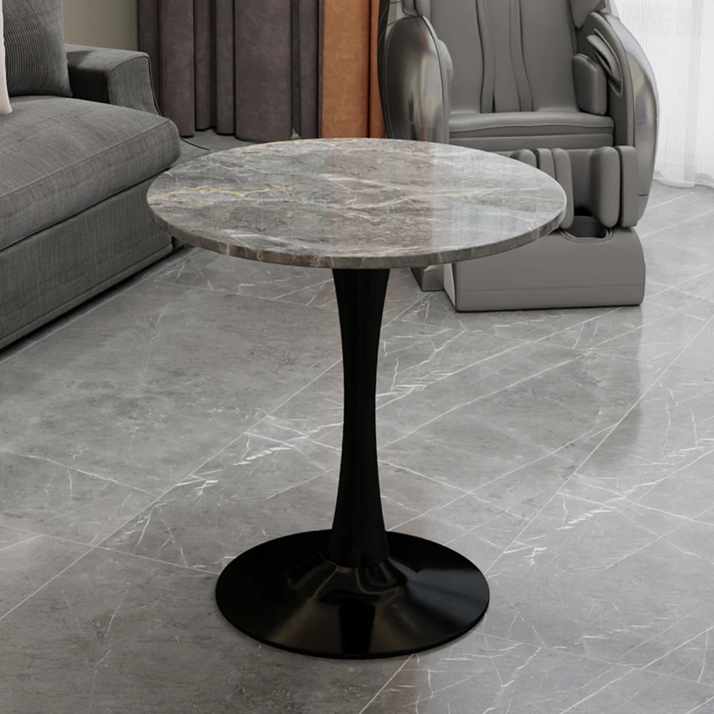27.6-inch Black Coffee/Dining Table, Mid-Century Modern, Fits 2-4, Round Dark Gray Textured Marble Top, Versatile Settings
27.6-inch Black Coffee/Dining Table, Mid-Century Modern, Fits 2-4, Round Dark Gray Textured Marble Top, Versatile Settings