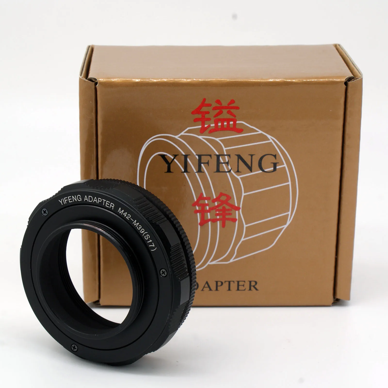 Yifeng M42 to M39 17 - 31mm Adjustable Focusing Helicoid adapter Extension Tube
Yifeng M42 to M39 17 - 31mm Adjustable Focusing Helicoid adapter Extension Tube
