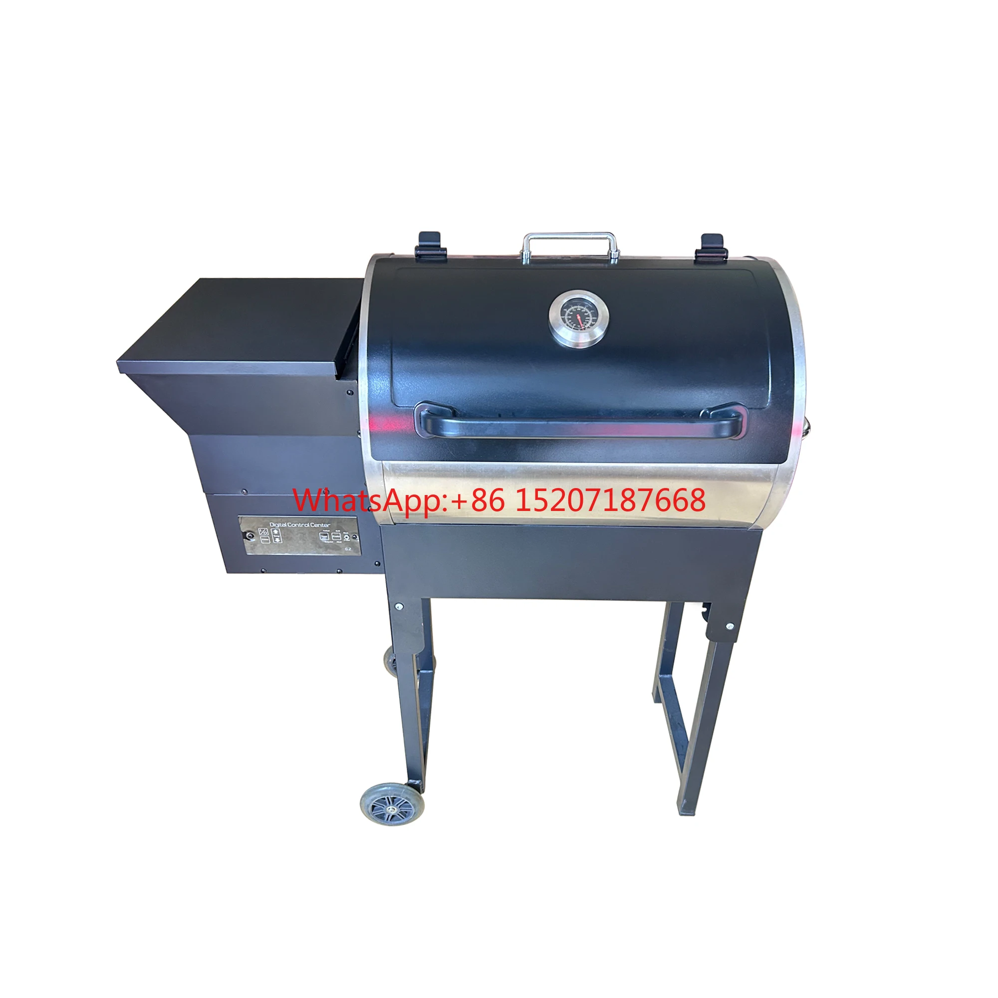 2025 New design portable outdoor/indoor pellet burning barbecue stove BBQ smoking grill for camping party
2025 New design portable outdoor/indoor pellet burning barbecue stove BBQ smoking grill for camping party