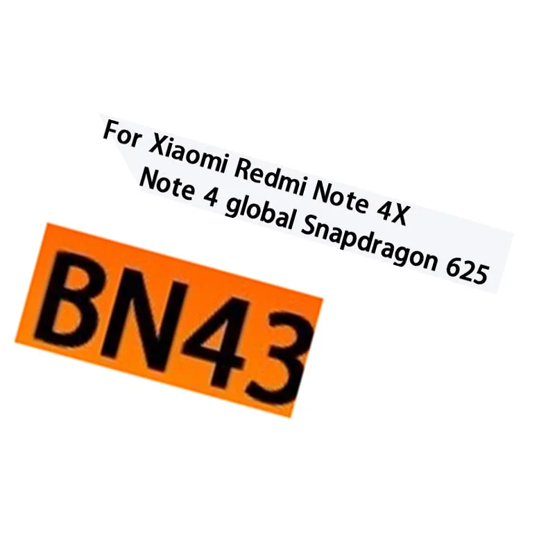 Fast Shipping 4100mAh BN43 Battery For Xiaomi Redmi Note 4X Note 4 global Snapdragon 625 Phone Batteries Bateria Batterij+Tools
Fast Shipping 4100mAh BN43 Battery For Xiaomi Redmi Note 4X Note 4 global Snapdragon 625 Phone Batteries Bateria Batterij+Tools