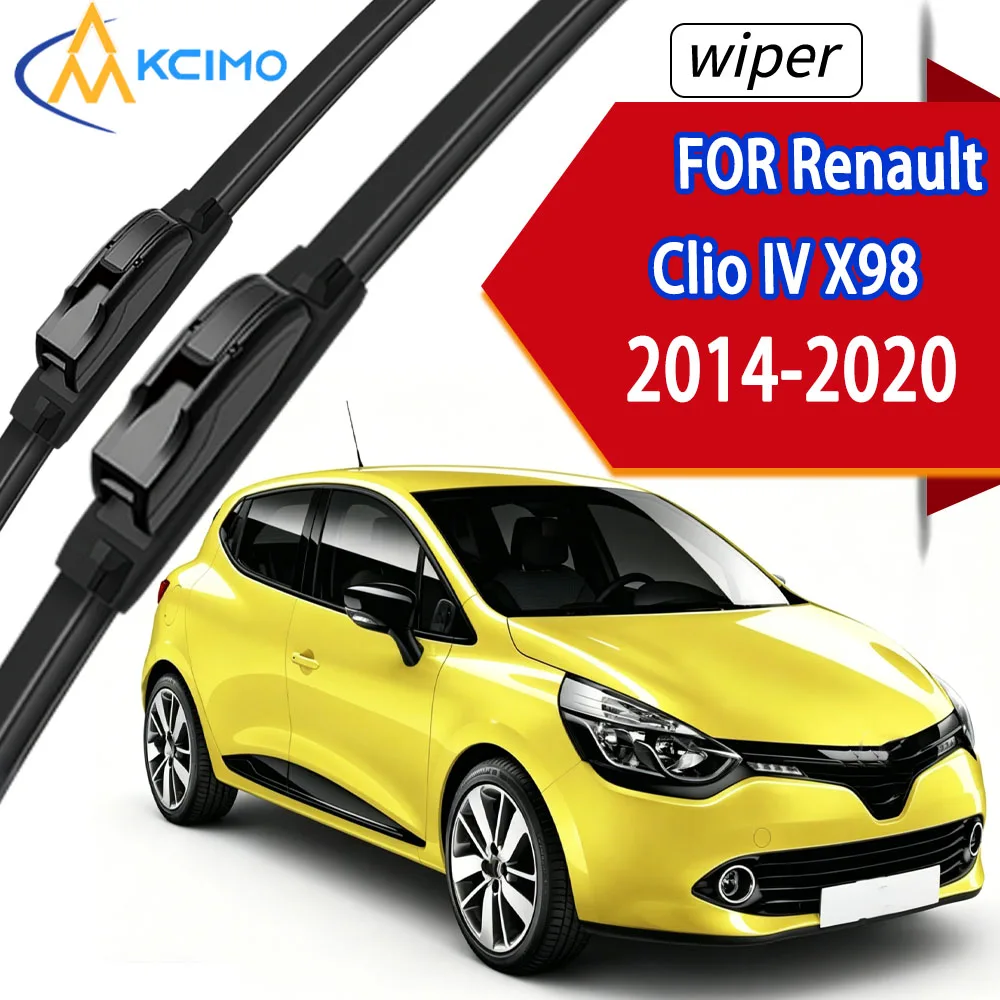 Premium High-Density Rubber Front Windscreen Wiper Blades Perfect Fit For Renault Clio IV X98 2014-2020
Premium High-Density Rubber Front Windscreen Wiper Blades Perfect Fit For Renault Clio IV X98 2014-2020