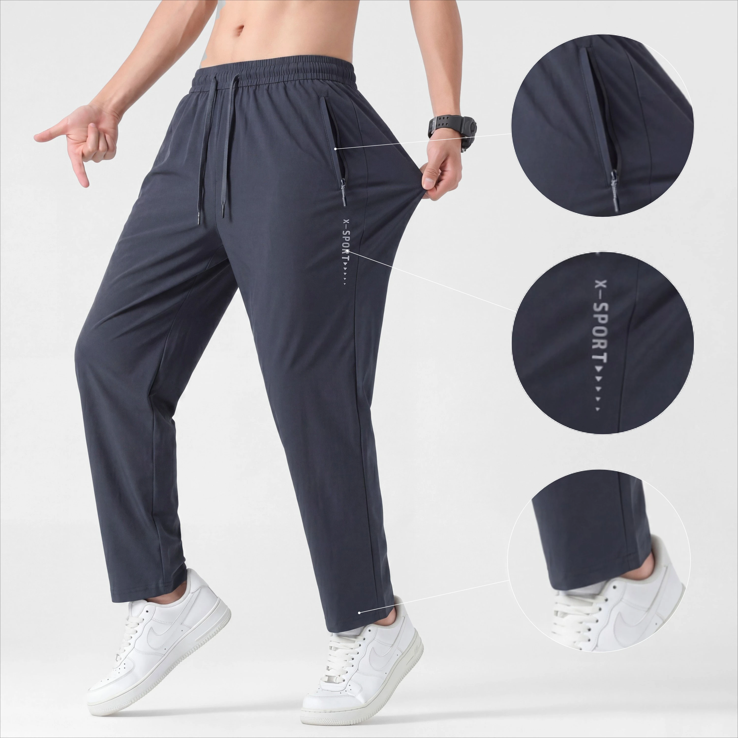 New Men's Casual Pants Straight Slim Fit Elastic Waist Jogger Classic Black Gray Khaki Male Brand Trousers Regular Plus Size
New Men's Casual Pants Straight Slim Fit Elastic Waist Jogger Classic Black Gray Khaki Male Brand Trousers Regular Plus Size