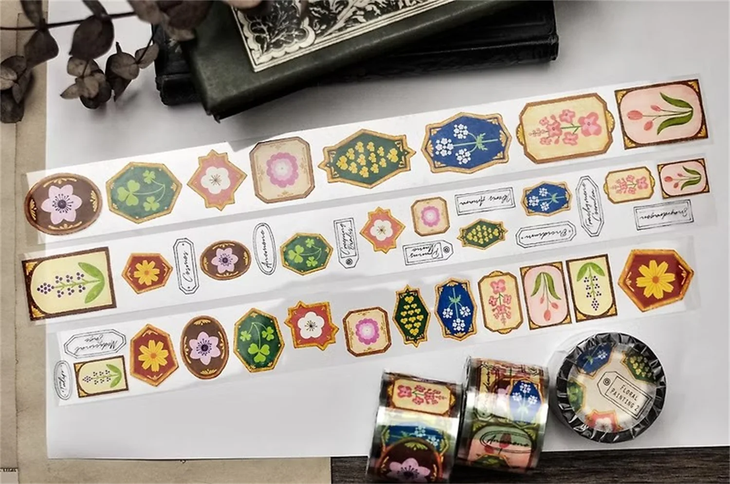 Miaostelle Vintage Floral Painting 02 Washi PET Tape Planner DIY Card Making Scrapbooking Plan Decorative Sticker
Miaostelle Vintage Floral Painting 02 Washi PET Tape Planner DIY Card Making Scrapbooking Plan Decorative Sticker