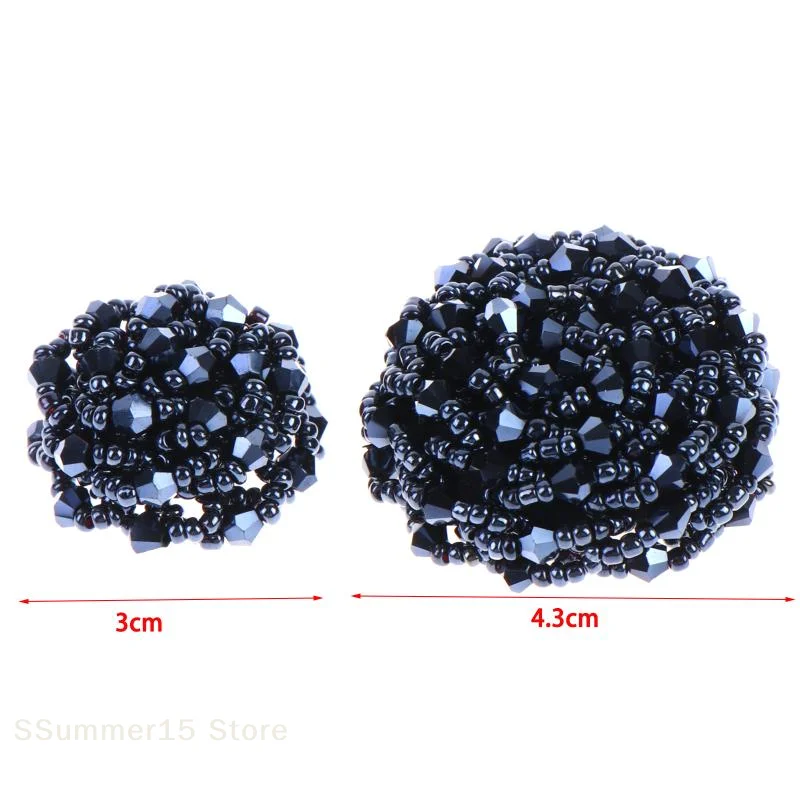 【R】3pcs 3cm/4.3cm High Quality Fashion Bead Button Pearl Crystal Decoration Buckle Corsage Accessories Apparel Coat Button
【R】3pcs 3cm/4.3cm High Quality Fashion Bead Button Pearl Crystal Decoration Buckle Corsage Accessories Apparel Coat Button