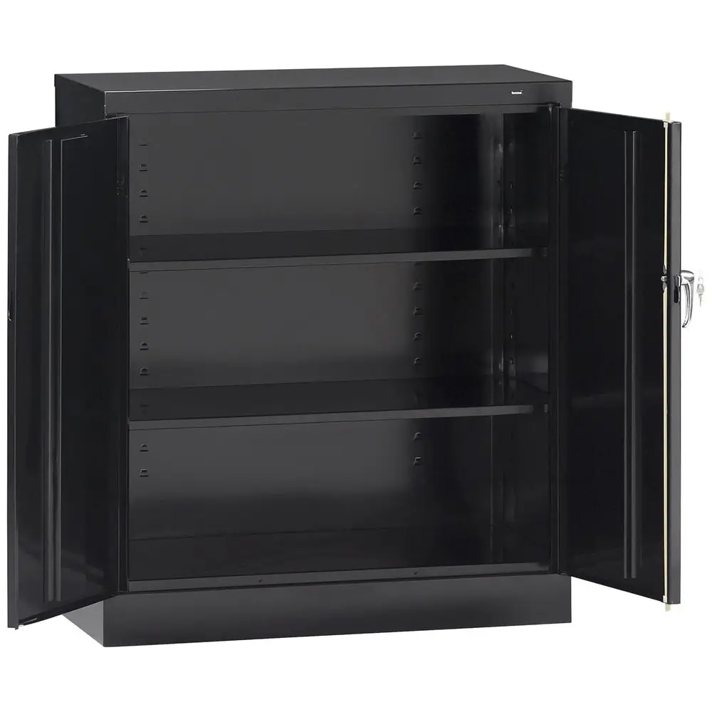 24 Gauge Steel Counter High Cabinet, 2 Shelves, 150 lbs Capacity, 36W x 42H x 18D, Black
24 Gauge Steel Counter High Cabinet, 2 Shelves, 150 lbs Capacity, 36W x 42H x 18D, Black