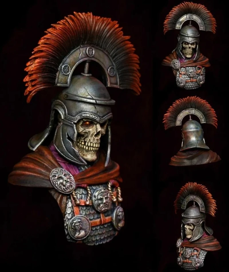 Масштаб 1/9, литой бюст из смолы, комплект модели, статуя рыцаря-скелета в разобранном виде, неокрашенная
Масштаб 1/9, литой бюст из смолы, комплект модели, статуя рыцаря-скелета в разобранном виде, неокрашенная