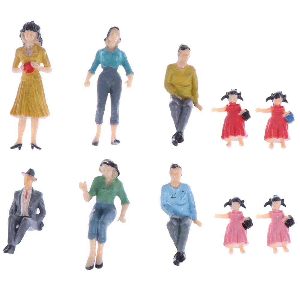 10 Pcs Model Man Populating Scenes Plastic Figures Train Layout Models Colorful Accessories Plastic Construction
10 Pcs Model Man Populating Scenes Plastic Figures Train Layout Models Colorful Accessories Plastic Construction