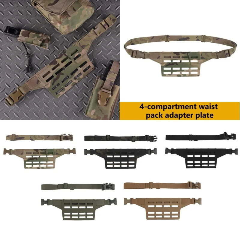 4-панельная адаптерная плата для поясной сумки с креплением MOLLE, настраиваемая для поясных и плечевых сумок, прочная и универсальная
4-панельная адаптерная плата для поясной сумки с креплением MOLLE, настраиваемая для поясных и плечевых сумок, прочная и универсальная