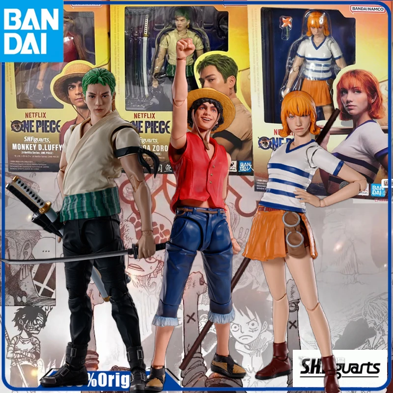 Bandai Genuine Original SHF ONE PIECE LIVE-ACTION SERIES Action Figure Toys For Boys Girls Kids Christmas Gift Collectibl
Bandai Genuine Original SHF ONE PIECE LIVE-ACTION SERIES Action Figure Toys For Boys Girls Kids Christmas Gift Collectibl