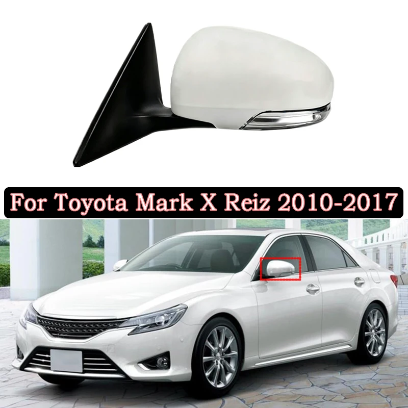 For Toyota Mark X Reiz 2010-2017 7/9 Wires Auto Rearview Mirror Assembly Electric adjustable folding Car Accessories
For Toyota Mark X Reiz 2010-2017 7/9 Wires Auto Rearview Mirror Assembly Electric adjustable folding Car Accessories