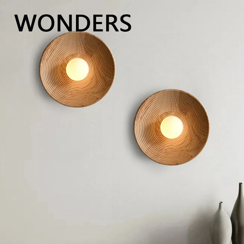 WONDERS Wood Modern Styling Wall Lamp LED Glass Lampshade Indoor Sconce Light Bedroom Living Room Corridor Decor Lighting Lustre
WONDERS Wood Modern Styling Wall Lamp LED Glass Lampshade Indoor Sconce Light Bedroom Living Room Corridor Decor Lighting Lustre