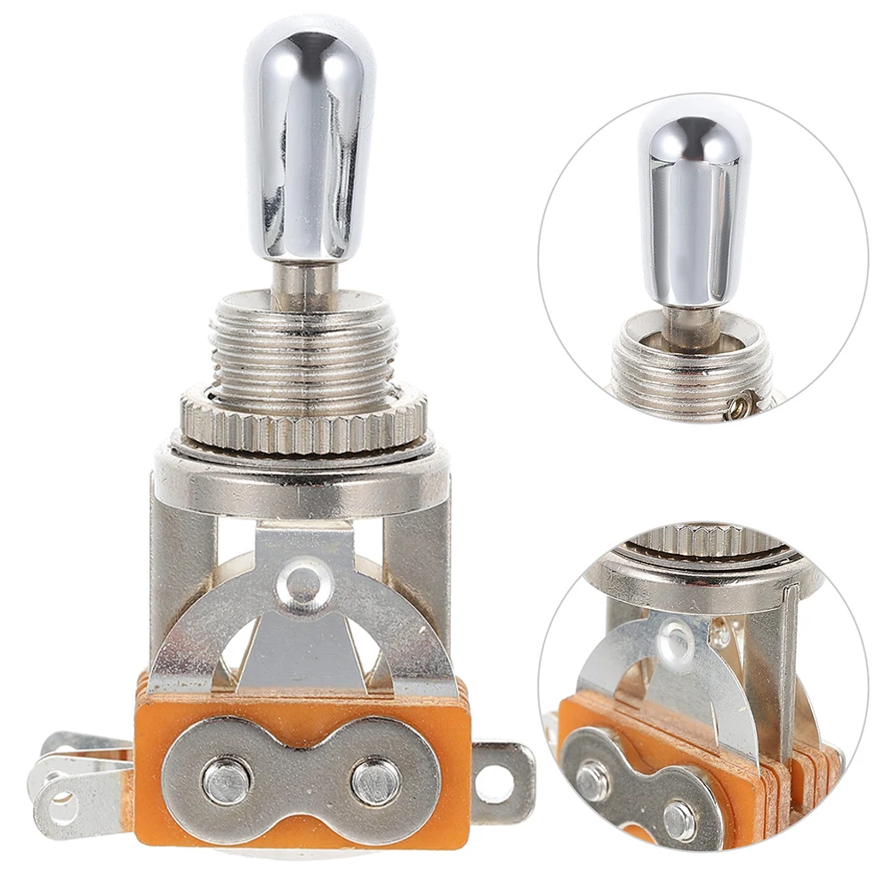 2pcs Electric 3 Way Toggle Switch Metal Pickup Selector Replacement Parts For Style Accessories Durable Guitar Toggle Metal
2pcs Electric 3 Way Toggle Switch Metal Pickup Selector Replacement Parts For Style Accessories Durable Guitar Toggle Metal