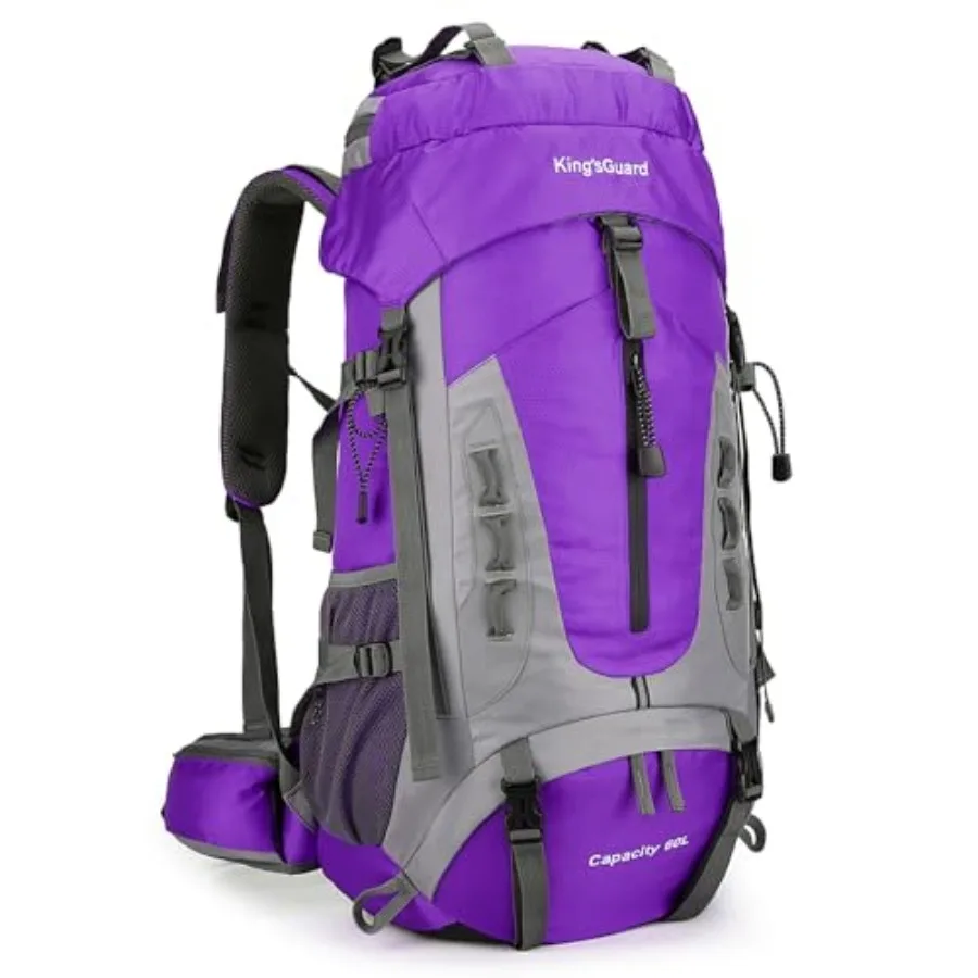 60L Hiking Backpack for Men and Women Lightweight Camping Hiking Backpack with Rain Cover Large Waterproof Travel Backpack Back
60L Hiking Backpack for Men and Women Lightweight Camping Hiking Backpack with Rain Cover Large Waterproof Travel Backpack Back