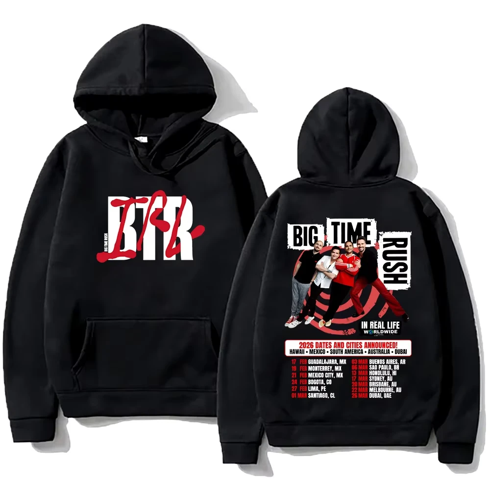 2025 New Big Time Rush Pullovers BTR in Real Life Worldwide Tour Hoodies Fall Women Men Long Sleeve Sweatshirt High Street Hoody
2025 New Big Time Rush Pullovers BTR in Real Life Worldwide Tour Hoodies Fall Women Men Long Sleeve Sweatshirt High Street Hoody
