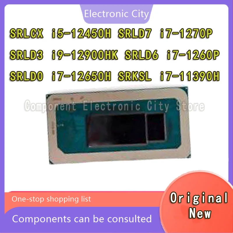 100%New SRLCX SRKSL SRLD9 SRLD8 SRLD7 SRLD6 SRLD3 SRLD2 SRLD1 SRLD0 i7-12650H i7-12700H i7-12800H i9-12900HK i7-11390H i5-12450H
100%New SRLCX SRKSL SRLD9 SRLD8 SRLD7 SRLD6 SRLD3 SRLD2 SRLD1 SRLD0 i7-12650H i7-12700H i7-12800H i9-12900HK i7-11390H i5-12450H