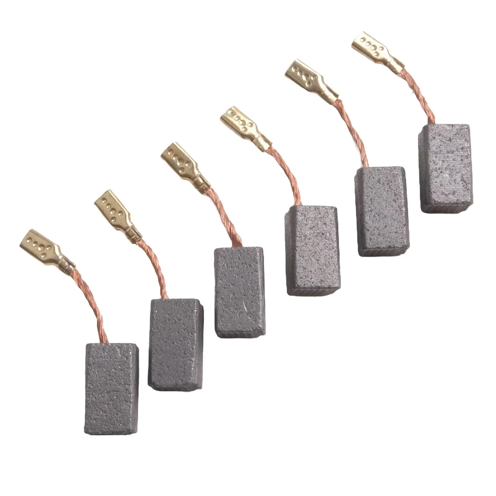6pcs Carbon Brush For Bosch 6.5x8x13mm GWS 7-115 E GWS 7-125 GWS 7-100 GOP250CE Home DIY Power Tool Replacement Accessories
6pcs Carbon Brush For Bosch 6.5x8x13mm GWS 7-115 E GWS 7-125 GWS 7-100 GOP250CE Home DIY Power Tool Replacement Accessories