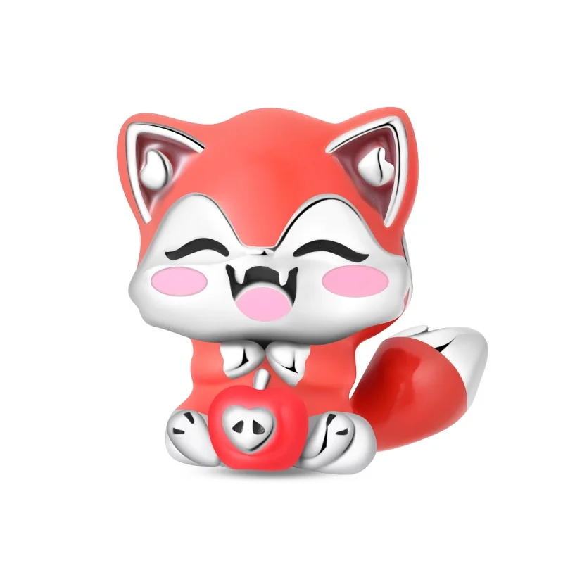 New 925 Sterling Silver Happy Fox Charms Beads For Women Fit Original Bracelet DIY Birthday Party Jewelry Gifts
New 925 Sterling Silver Happy Fox Charms Beads For Women Fit Original Bracelet DIY Birthday Party Jewelry Gifts