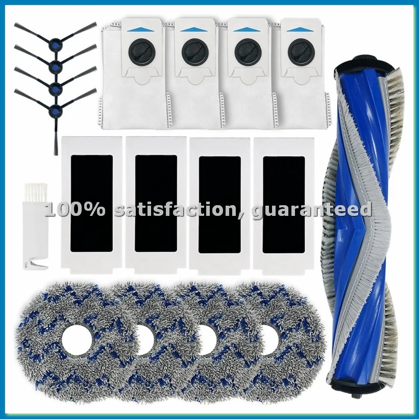 Replacement Parts for T30S Combo Robot Vacuum Cleaner Main Side Brushes HEPA Filters Mop Pads Dust Bags-ABRM
Replacement Parts for T30S Combo Robot Vacuum Cleaner Main Side Brushes HEPA Filters Mop Pads Dust Bags-ABRM