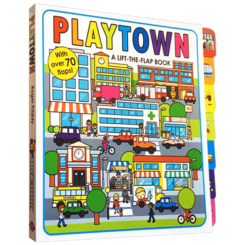 Playtown A Lift-the-Flap Book, Priddy, Children's books aged 3 4 5 6, English picture books, 9780312517373
Playtown A Lift-the-Flap Book, Priddy, Children's books aged 3 4 5 6, English picture books, 9780312517373